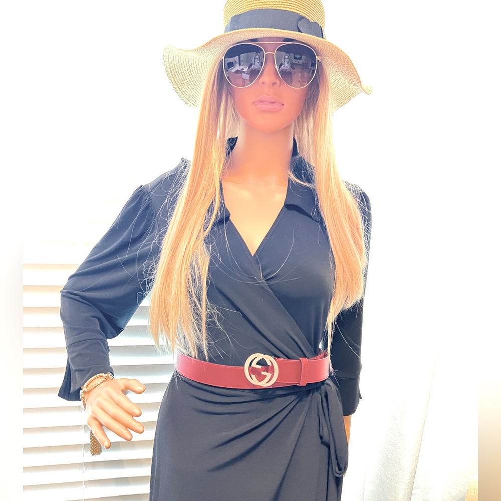 Red Gucci Belt
